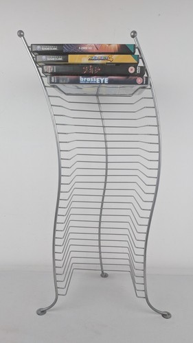 Silver metal wire wavy video - silver,