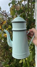vintage french enamel stove