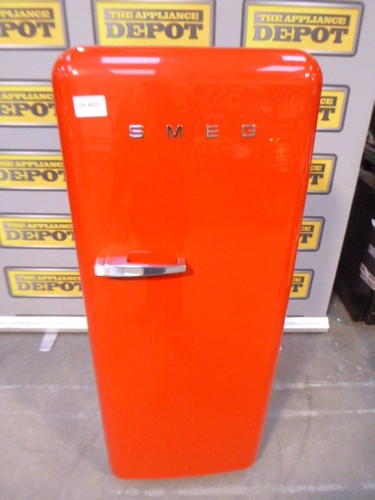 Smeg fridge red fab28rrd6 60cm - smeg,