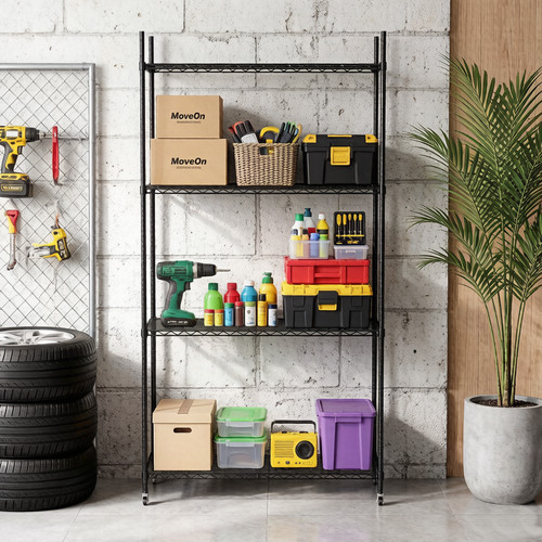 Tier wire shelving metal - 4,
