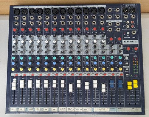 Soundcraft epm12 analog mixer - analog,