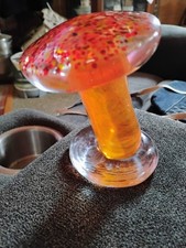 Murano Style Mushroom