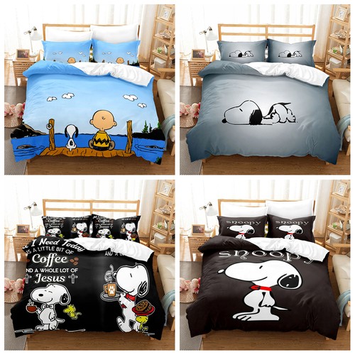 Quilt cover kids - 3d, snoopy