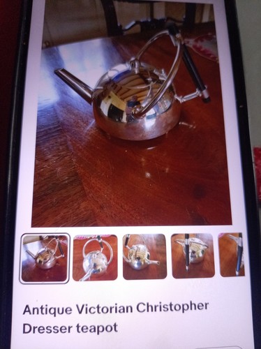 Christopher dresser tea pot - dr,