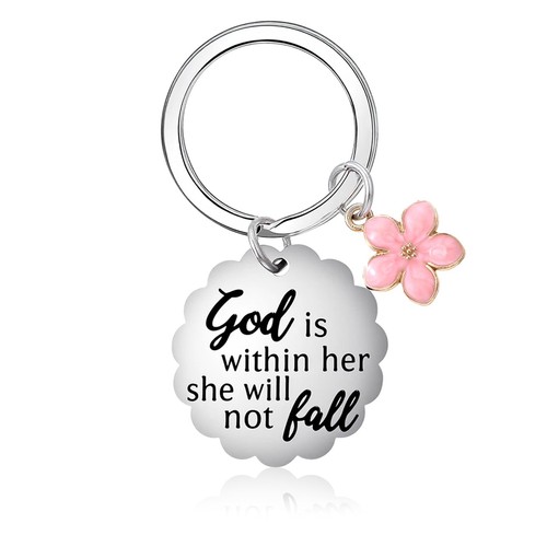 Christian keyring for women - keyring,