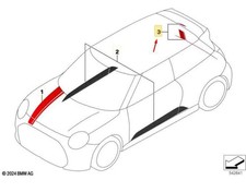 Mini Cooper J01 Tailgate JCW