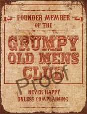 GRUMPY OLD MENS CLUB  #s932