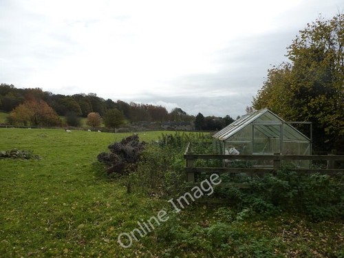 Photo 6x4 abandoned greenhouse - 6x4,