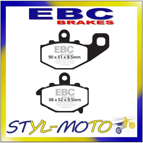 Fa192 organic rear brake - fa192, pads