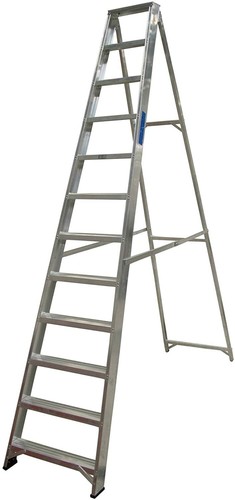 Industrial step ladder - step,