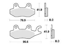 Set of 2 quality front/rear