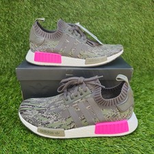 Adidas NMD R1 V2  Men's Trainers  Size 10 UK White Green CAMO Utilty  NEW IN BOX