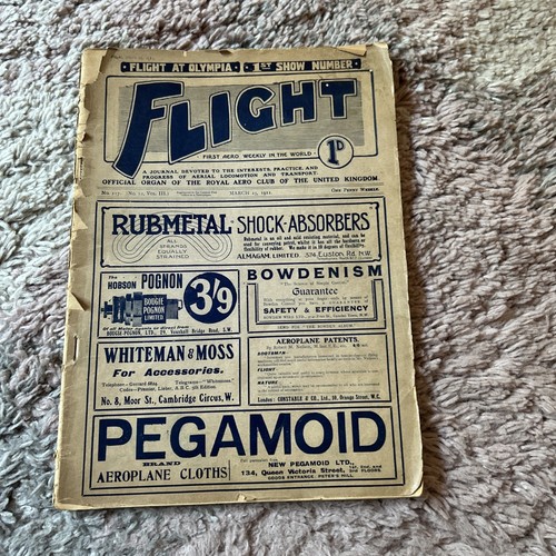 Antique flight magazine mar - magazine,