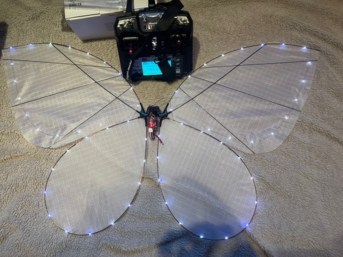 Flying butterfly drones - flying,