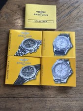 Breitling Watch Manual Lot