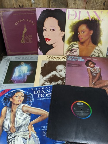 Diana ross vinyl - diana, lot