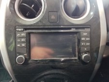 NISSAN NOTE AUDIO & SAT NAV
