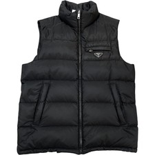 Prada Men's Plaque Logo Gilet