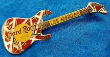 ERROR LOS ANGELES EDDIE VAN HALEN RED KRAMER GUITAR 3LC GRID Hard Rock Cafe