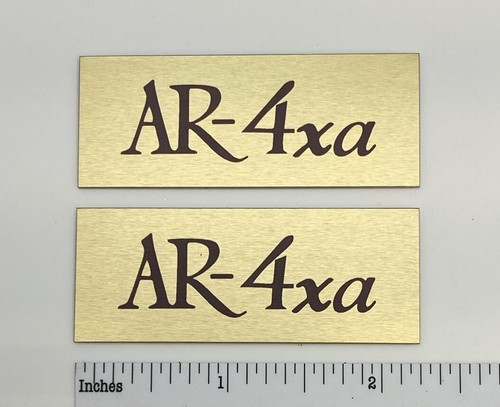 4xa speaker grill badges - ar-4xa,