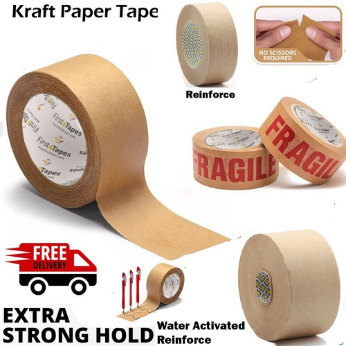 Brown kraft paper tape fragile - kraft,