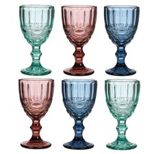 Coloured Glassware Wine