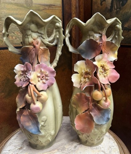 Pair antique art nouveau royal - nouveau,