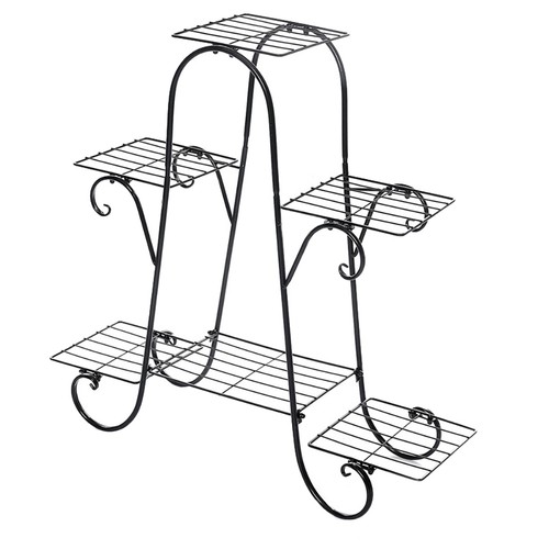 Metal plant stand vintage - metal,