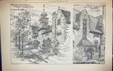 Old Swarland Hall Northumberland Stable Building 1884 Architecture Be Victorian