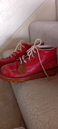 Red kickers size - size, 6