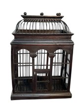 Antique Style Wooden Bird Cage
