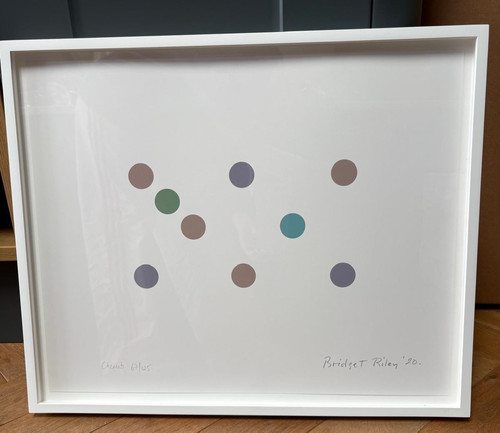 Bridget riley print cherub - print,