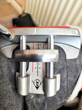 RETRO VINTAGE DUNLOP 1,DP PRO ENGINEERED PFT GOLF CLUB PUTTER,CLEVELAND HEAD COV