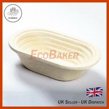 750g Oval Proofing Basket Banneton Sourdough Wood Pulp Spiral Proving