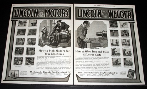 1919 old magazine print - print, ad