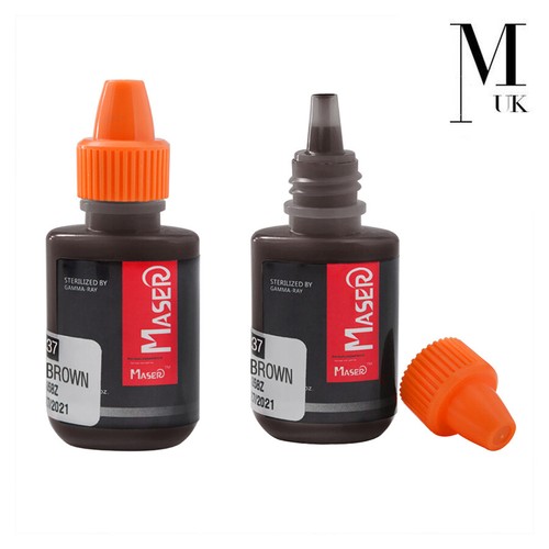 Permanent make pigment brow - make, up