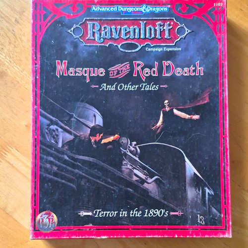 Tsr 2nd ravenloft - ad&d,