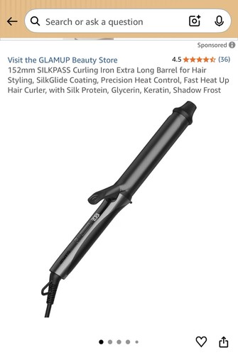 Glamup beauty 152mm curling - 152mm,