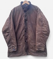 Barbour A26 Duracotton Trapper Brown Hunting Country Wax Effect - Large