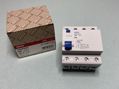 Mcg 63a 30ma type rcd - type, four