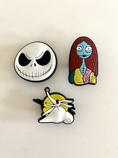 Nightmare Before Christmas Jack Skellington Sally Zero Shoe Charm Croc Jibbitz