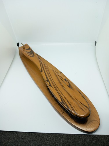 Vintage wooden clothes - wooden, brush