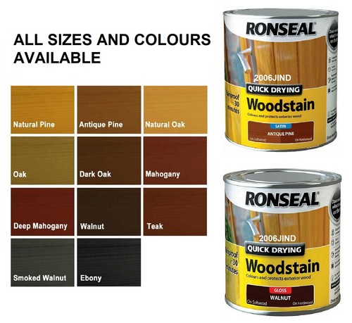 Ronseal quick drying exterior - quick,