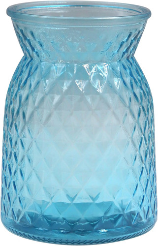 Offidix glass vase - glass, lattice