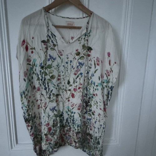 Avoca blouse watercolour - blouse,