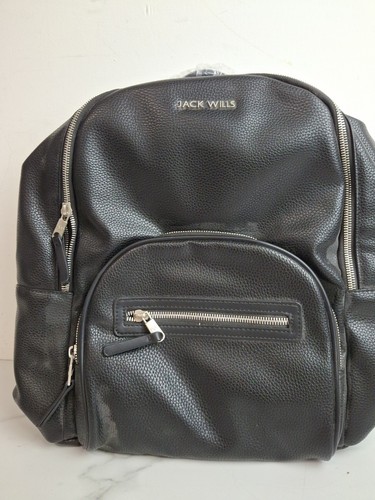 Jack wills black vegan - vegan, faux