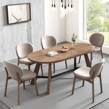 71" Farmhouse Oval Dining
