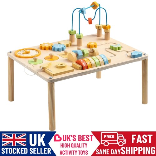 Wooden activity table - in,