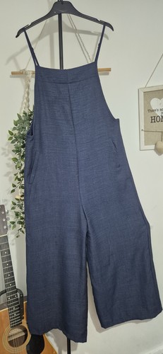 Navy blue jumpsuit size large - jumpsuit,