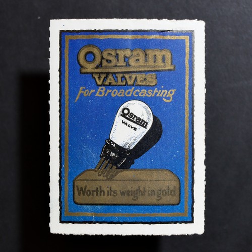 Poster stamp osram - stamp, *